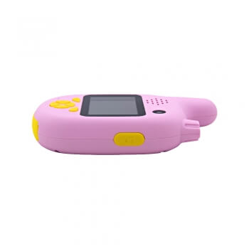 Детский фотоаппарат с рацией Walkie Talkie 2 (розовый)-5