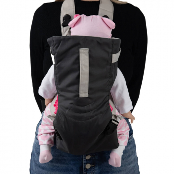 Эрго рюкзак кенгуру для ребенка EasyFit Серый-2