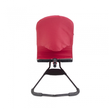 Кресло-шезлонг для новорожденных (цвет красный)-3