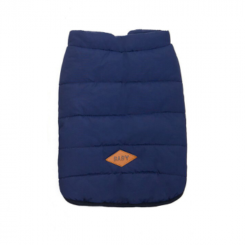 Зимняя куртка (жилетка) для выгула собак Hitvest M голубой-2
