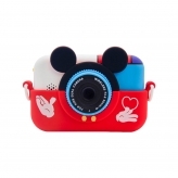 Детский фотоаппарат Mickey Mouse (красный)-1