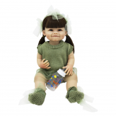 Силиконовая кукла Реборн девочка Оливия, 55 см-1