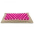 Массажная акупунктурная подушка (квадратная) EcoRelax, розовый-3