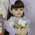Силиконовая кукла Реборн девочка Лия 55 см-12