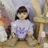 Силиконовая кукла Реборн девочка Лия 55 см-3